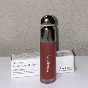 Rare Beauty Liquid Blush in warm chestnut (dewy)